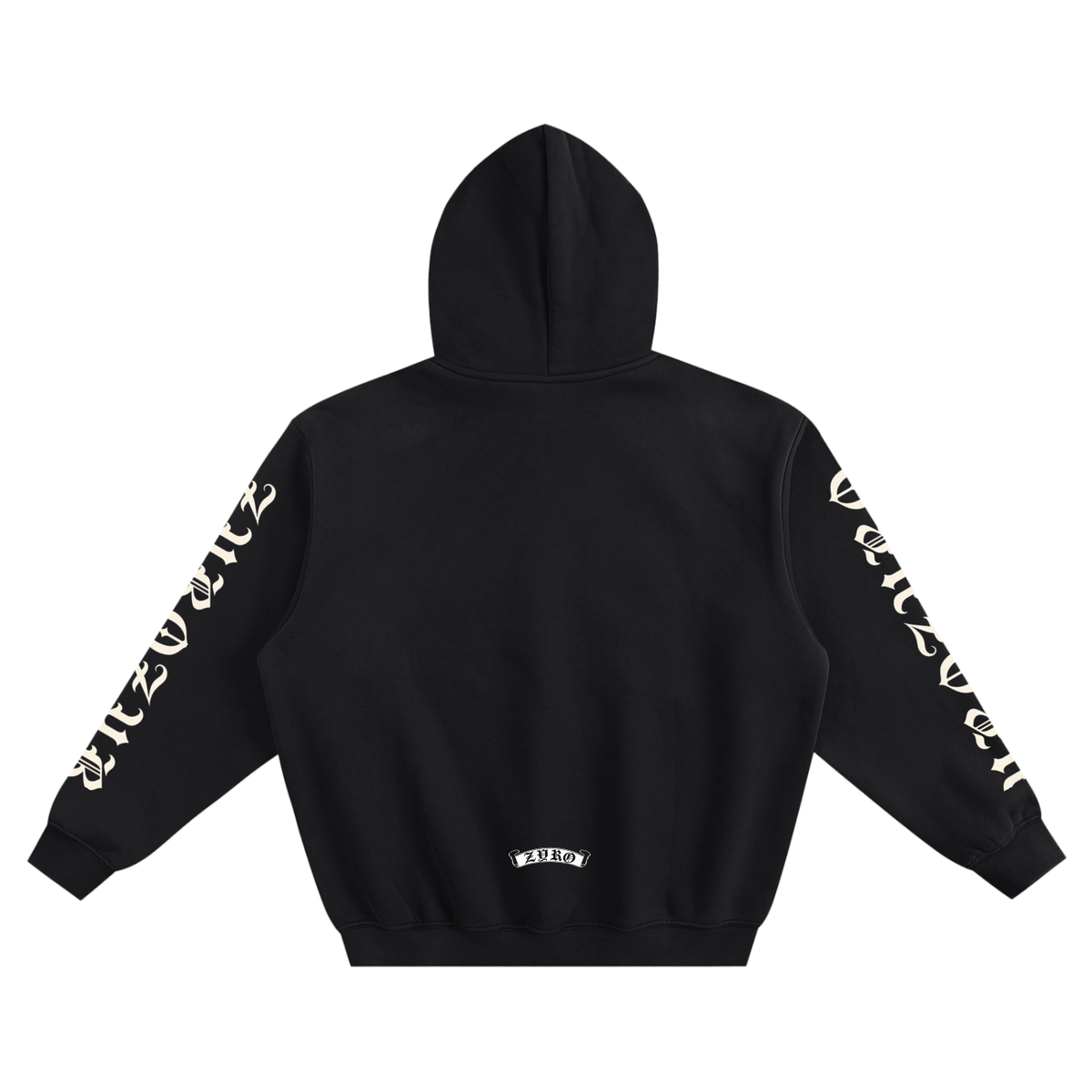 ZYRO Black Hoodie (GREEK) 2.0