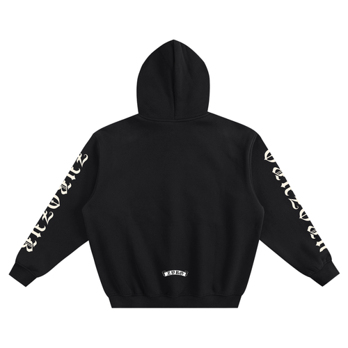 ZYRO Black Hoodie (GREEK) 2.0