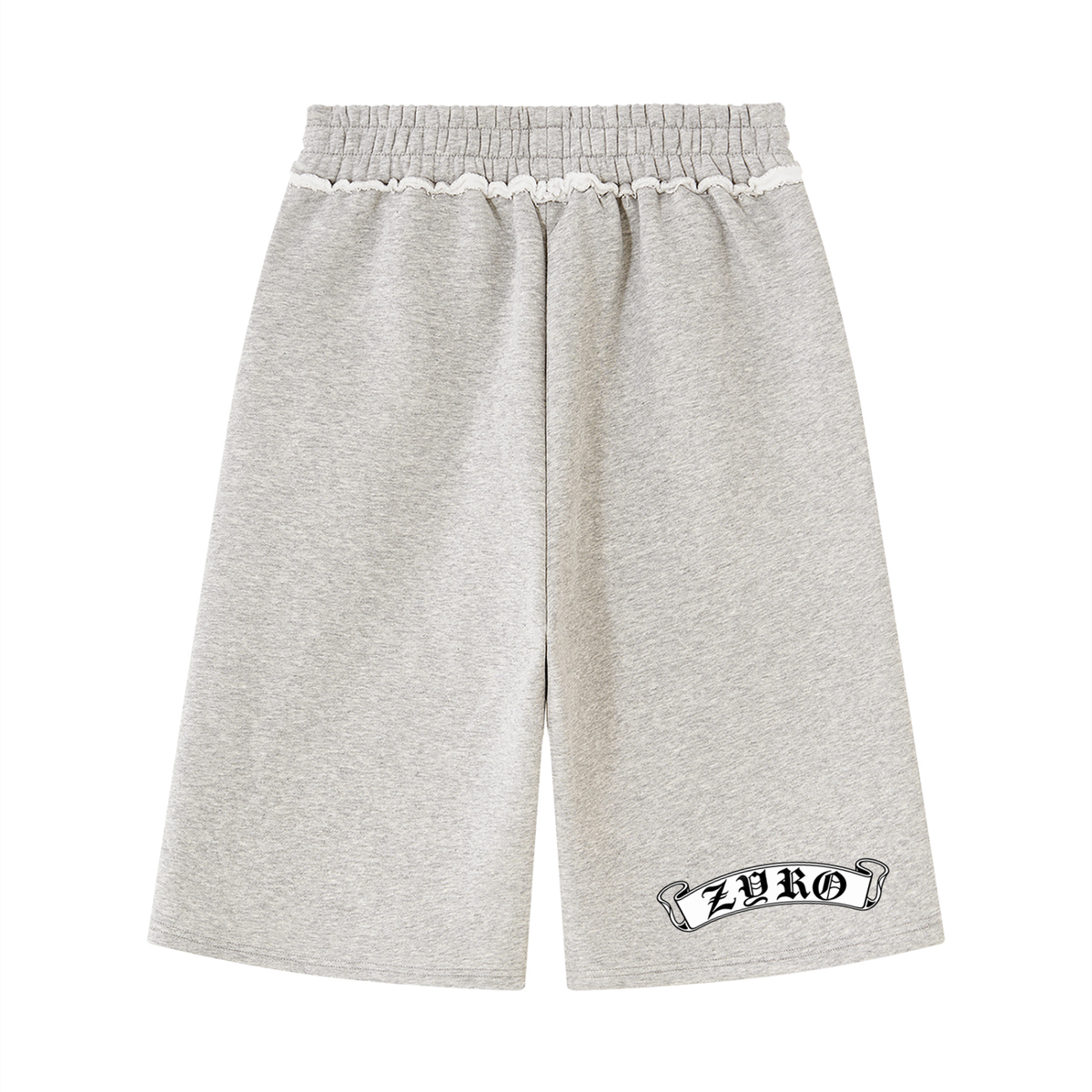 ZYRO Grey Long Shorts (BANNER)