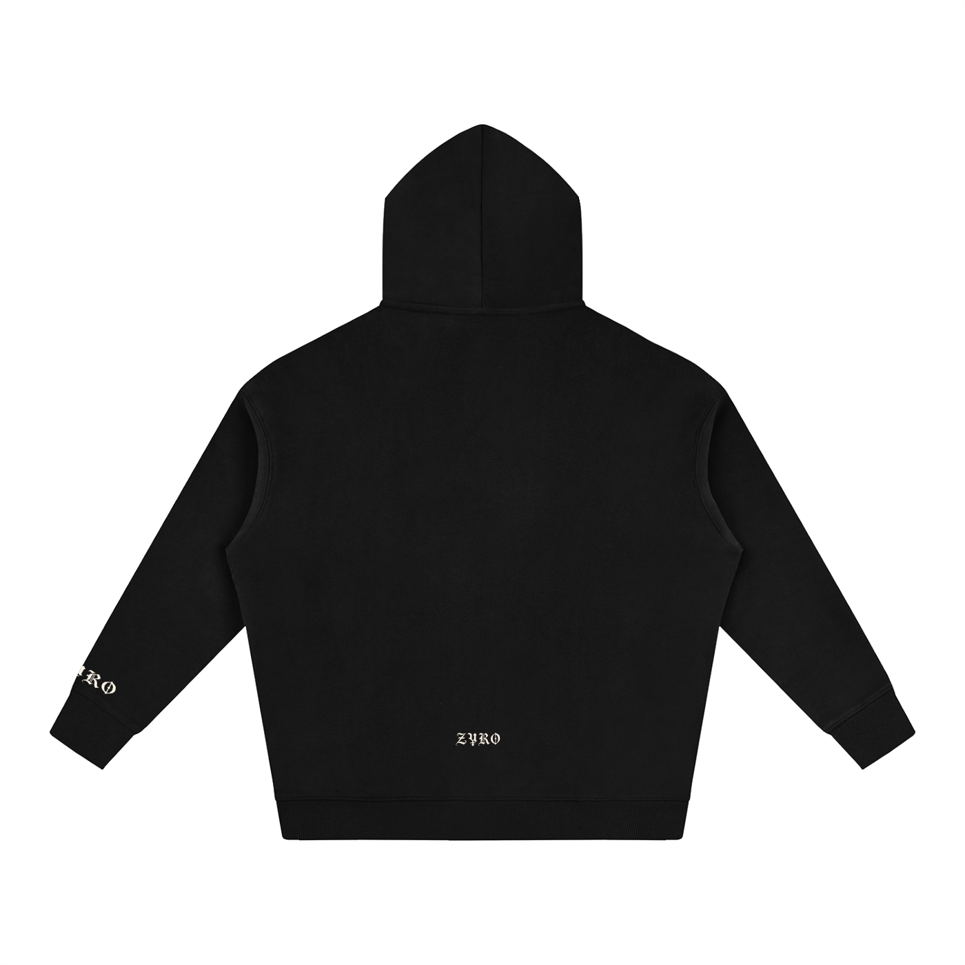 ZYRO Black Hoodie (GREEK)