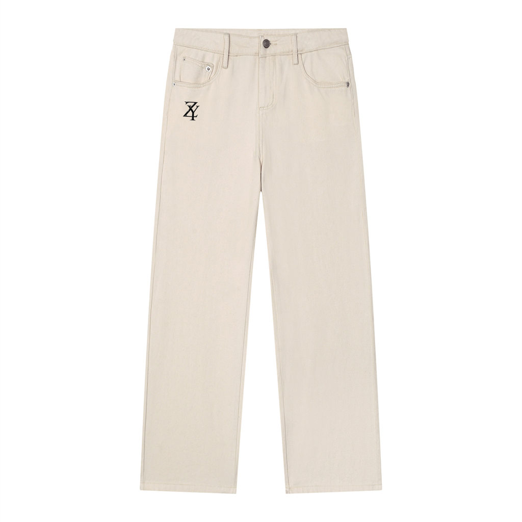 ZYRO (LUXURY) Vintage Jeans Beige