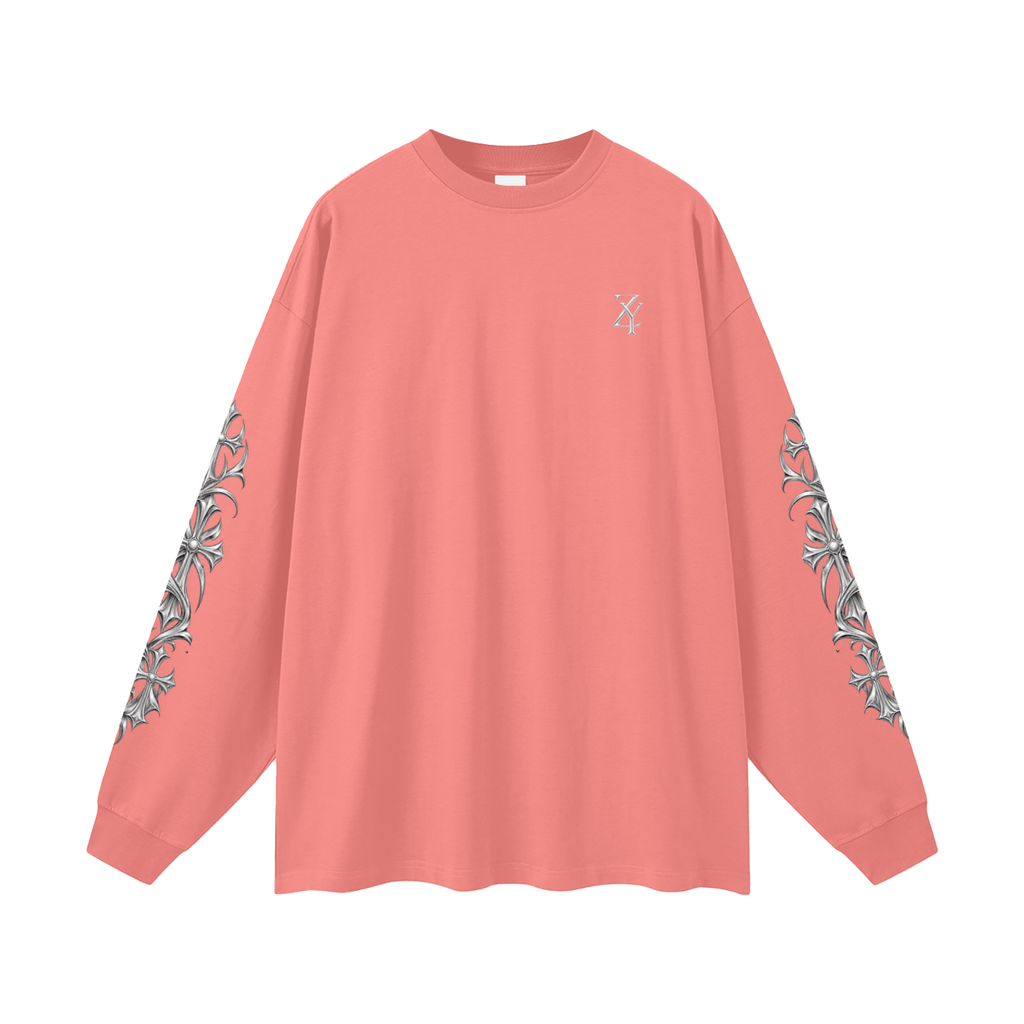 ZYRO Long Sleeve Tee (LUXURY) Pink