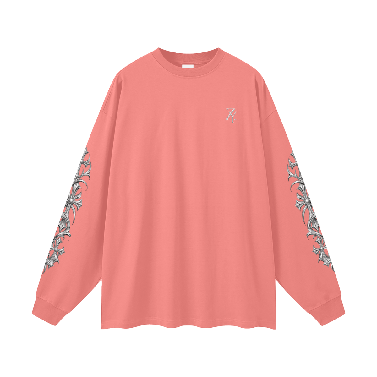 ZYRO Long Sleeve Tee (LUXURY) Pink