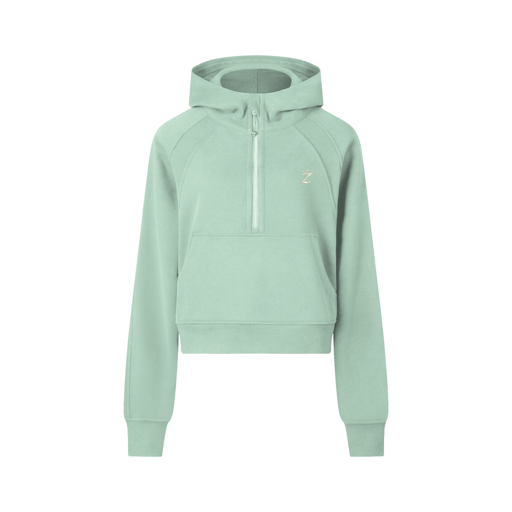 ZYRO Woman's Scuba Hoodie Teal (OG)