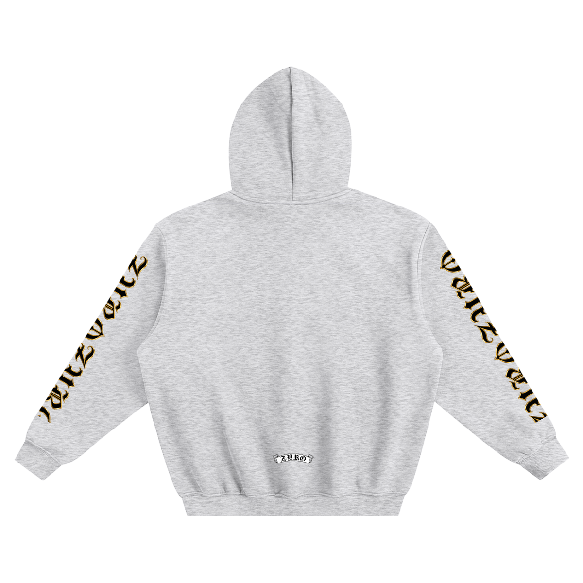 ZYRO Grey Hoodie (GREEK) 2.0