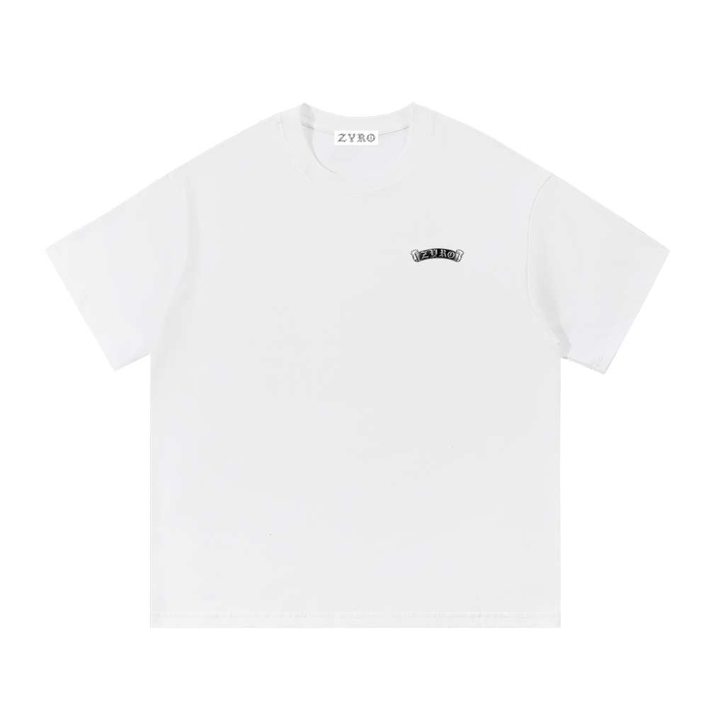 ZYRO White Tee (BANNER)