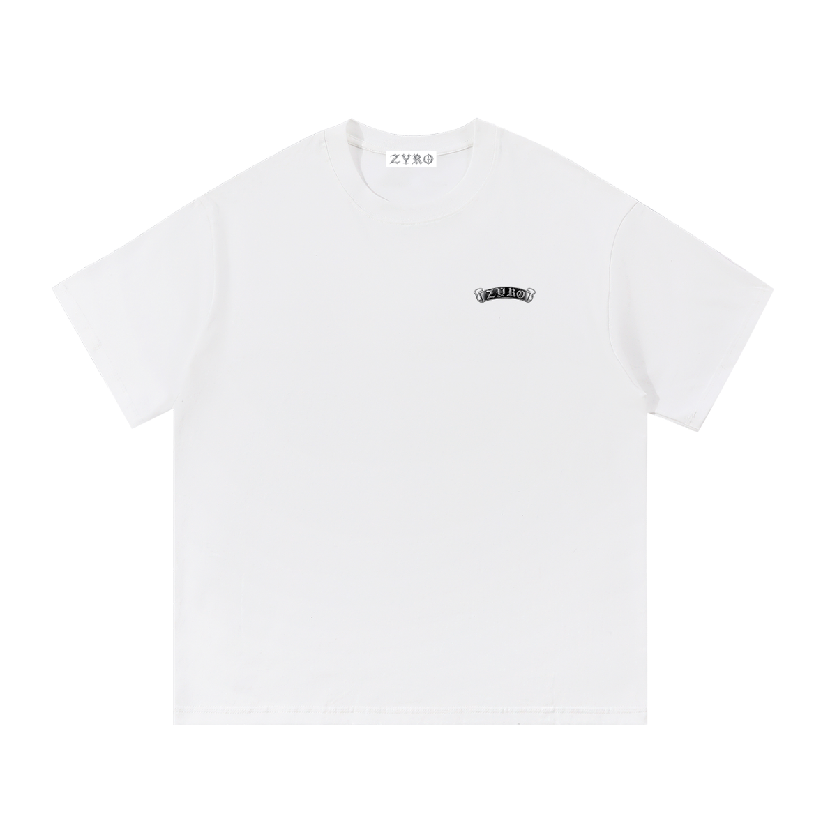 ZYRO White Tee (BANNER)