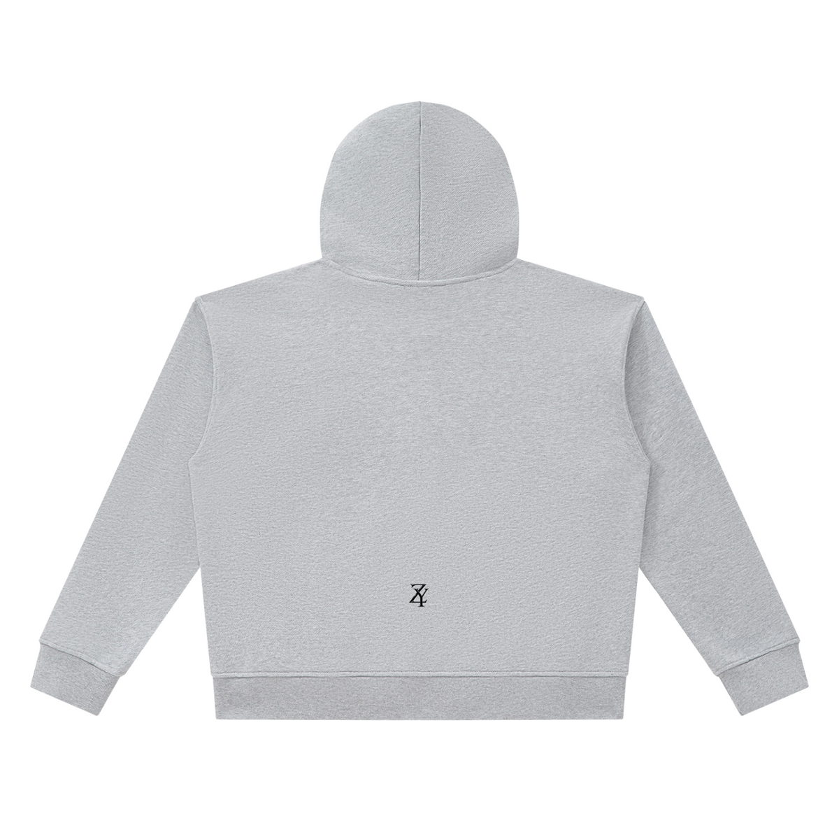 ZYRO Grey Zip Up Hoodie (BANNER)