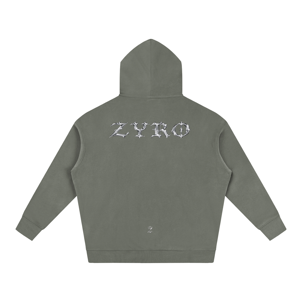 ZYRO Green Hoodie (CHROME)