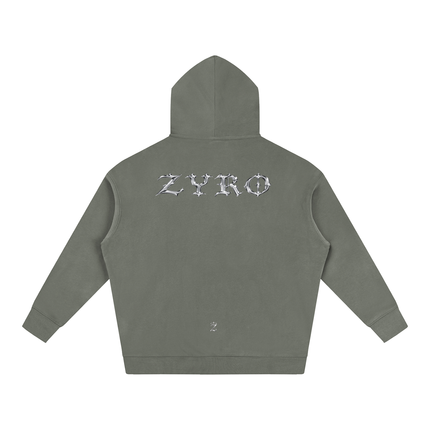 ZYRO Green Hoodie (CHROME)