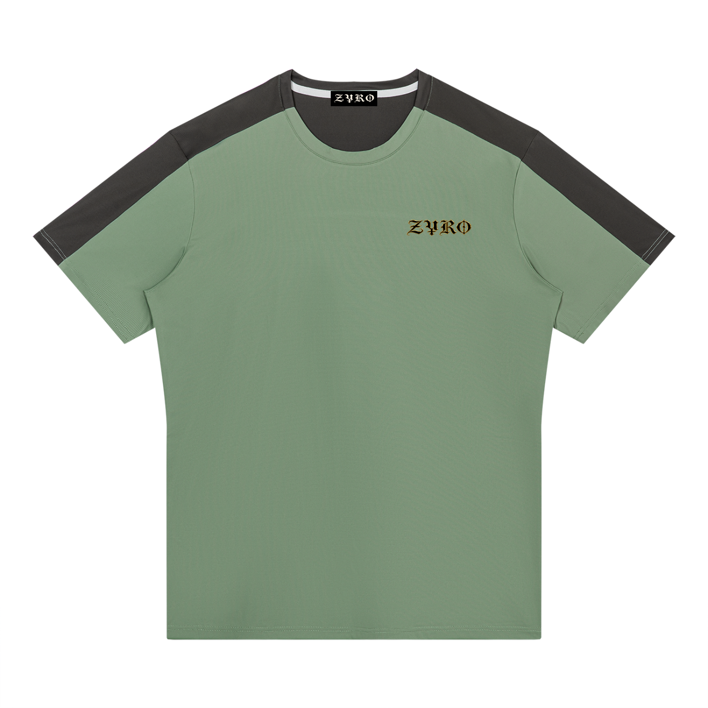 ZYRO Green&Black Mens Tee (GREEK)