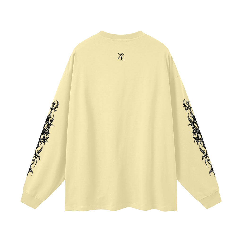 ZYRO Long Sleeve Tee (LUXURY) Yellow