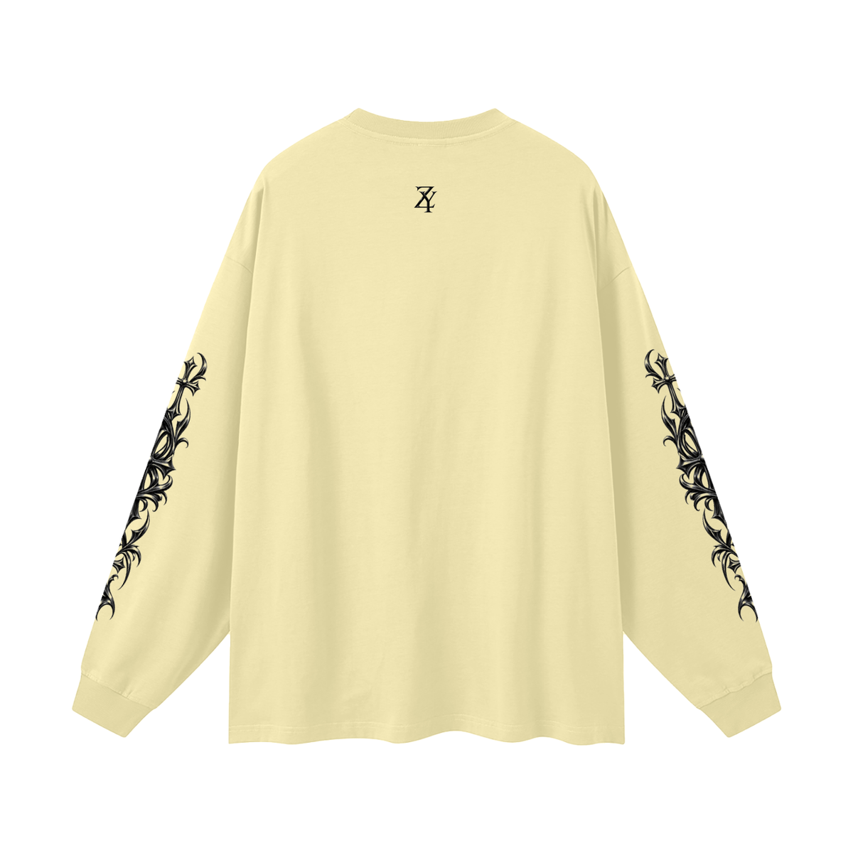 ZYRO Long Sleeve Tee (LUXURY) Yellow