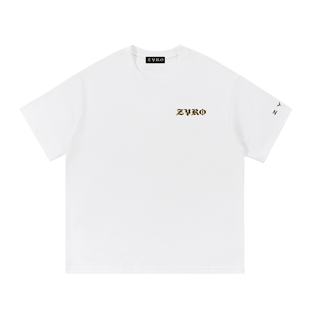 ZYRO White Tee (GREEK)