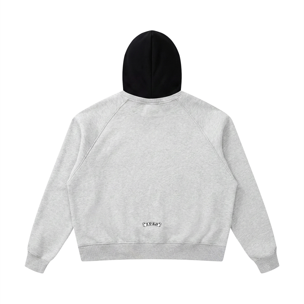 ZYRO Grey & Black Hoodie (BANNER)
