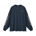 ZYRO Long Sleeve Tee (LUXURY) Navy
