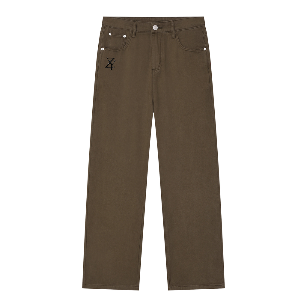 ZYRO (LUXURY) Vintage Jeans Brown