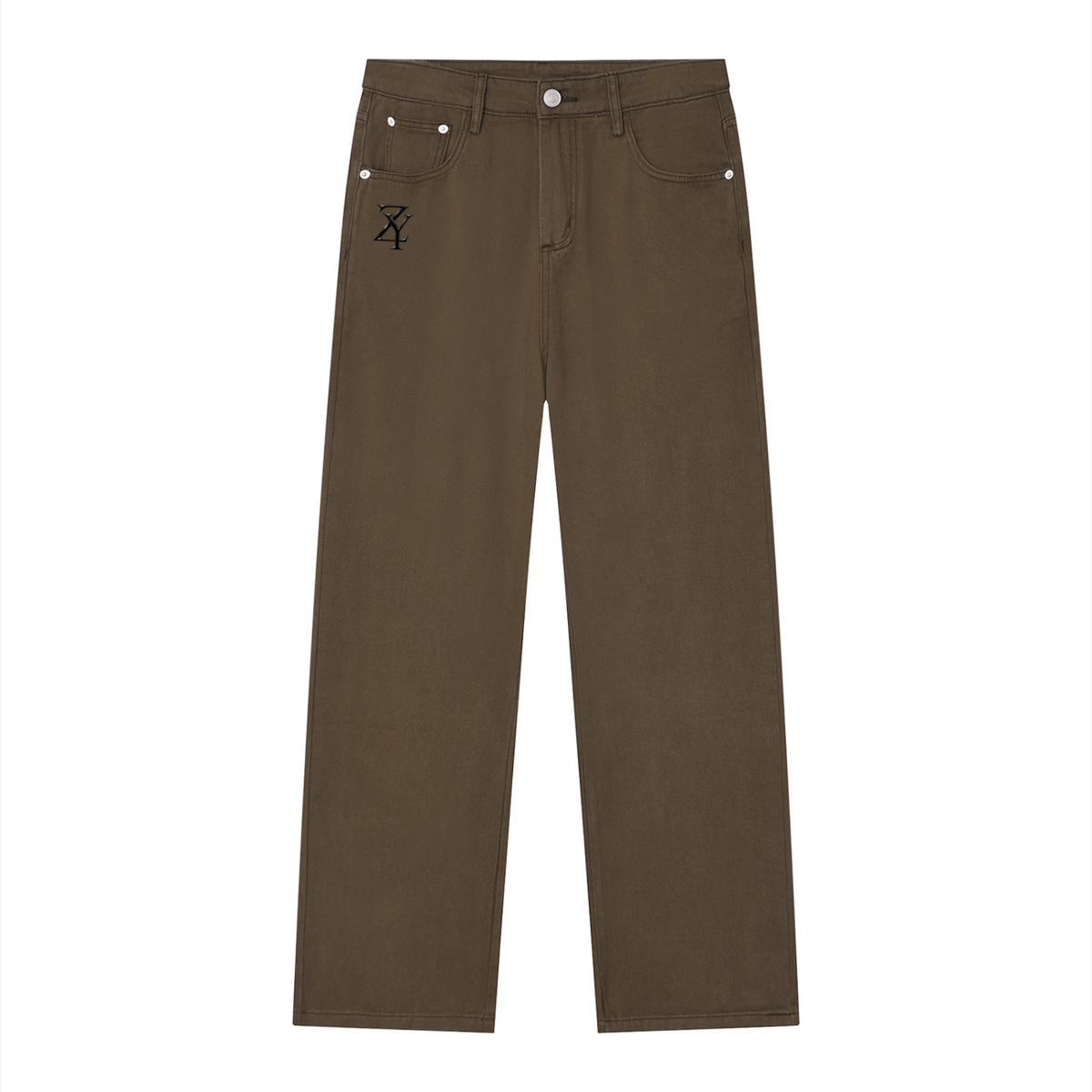 ZYRO (LUXURY) Vintage Jeans Brown