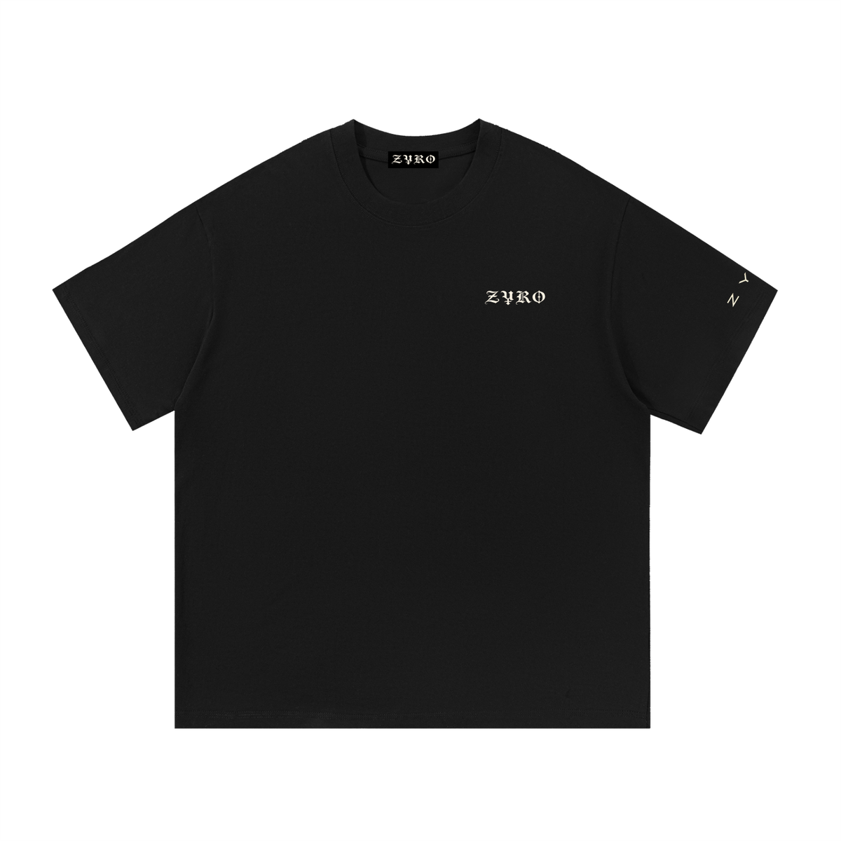 ZYRO Black Tee (GREEK)