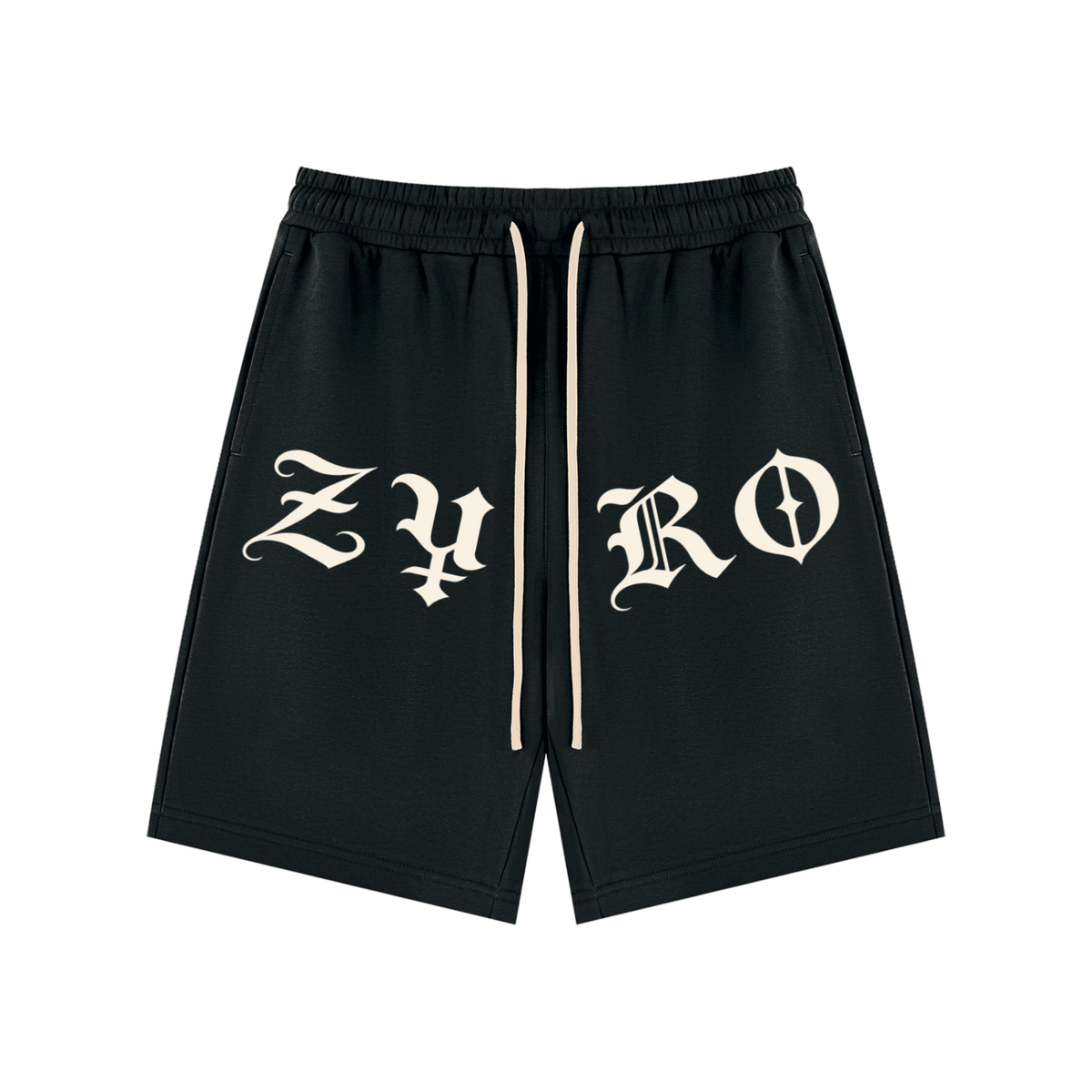 ZYRO Black Shorts (GREEK)