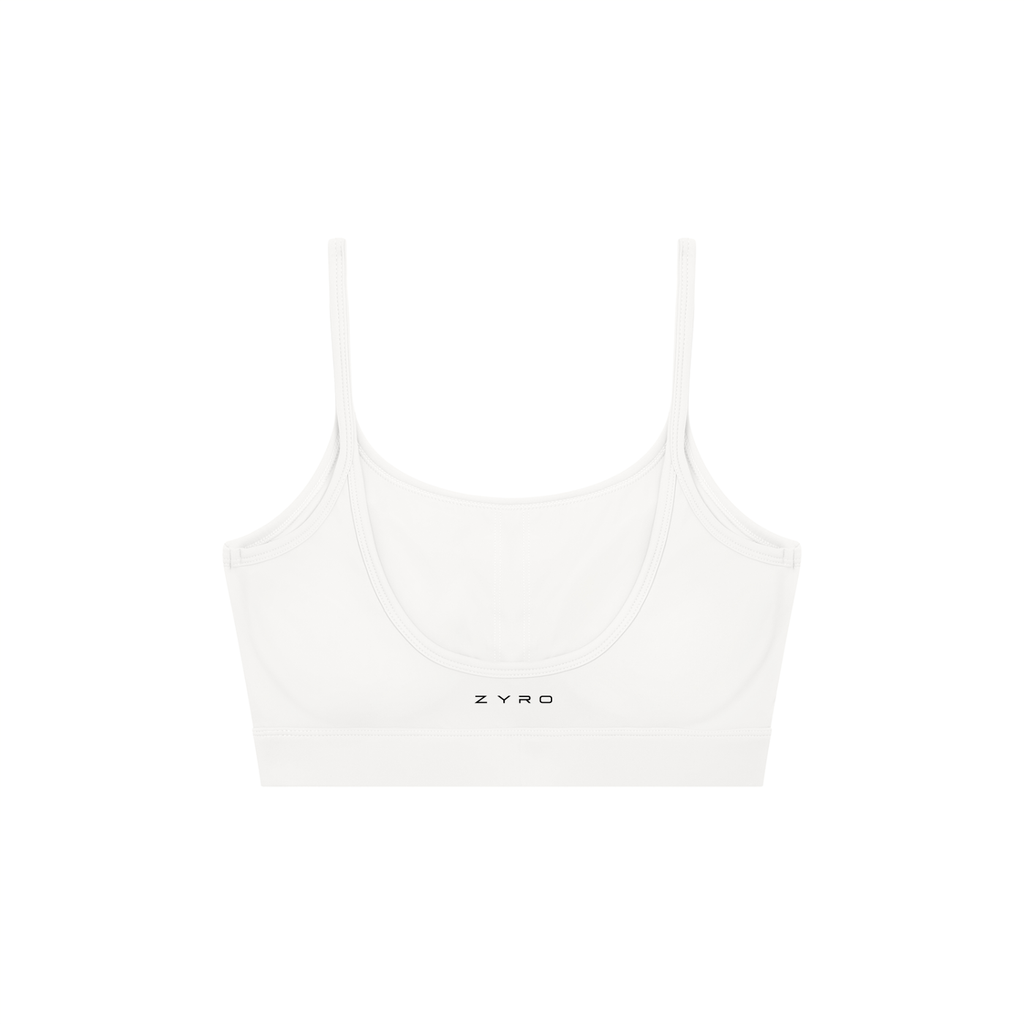 ZYRO Woman's White Sports Bra (OG)