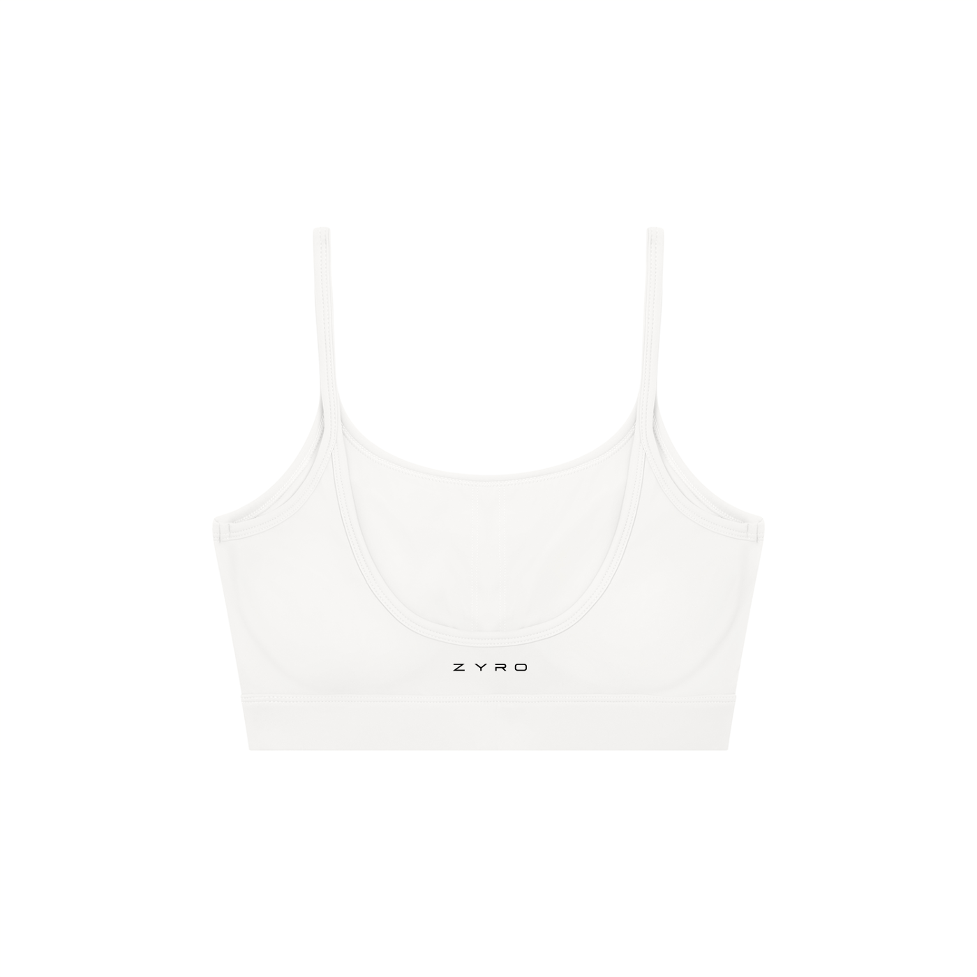 ZYRO Woman's White Sports Bra (OG)