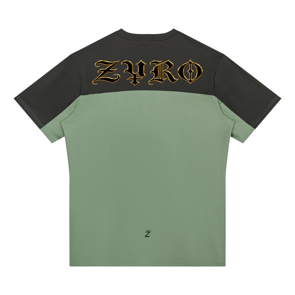 ZYRO Green&Black Mens Tee (GREEK)