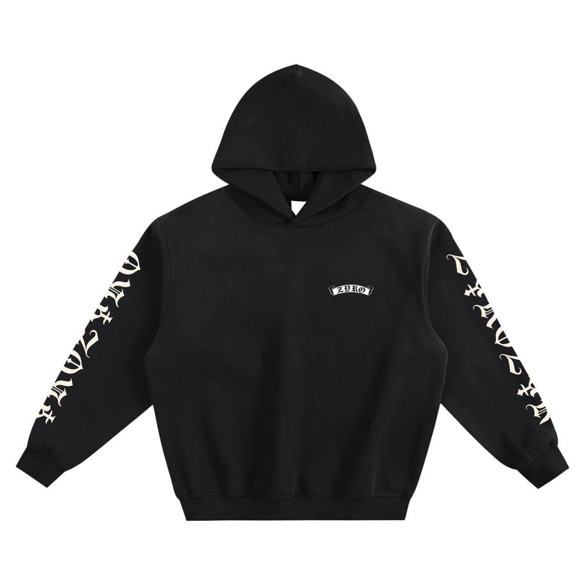 ZYRO Black Hoodie (GREEK) 2.0