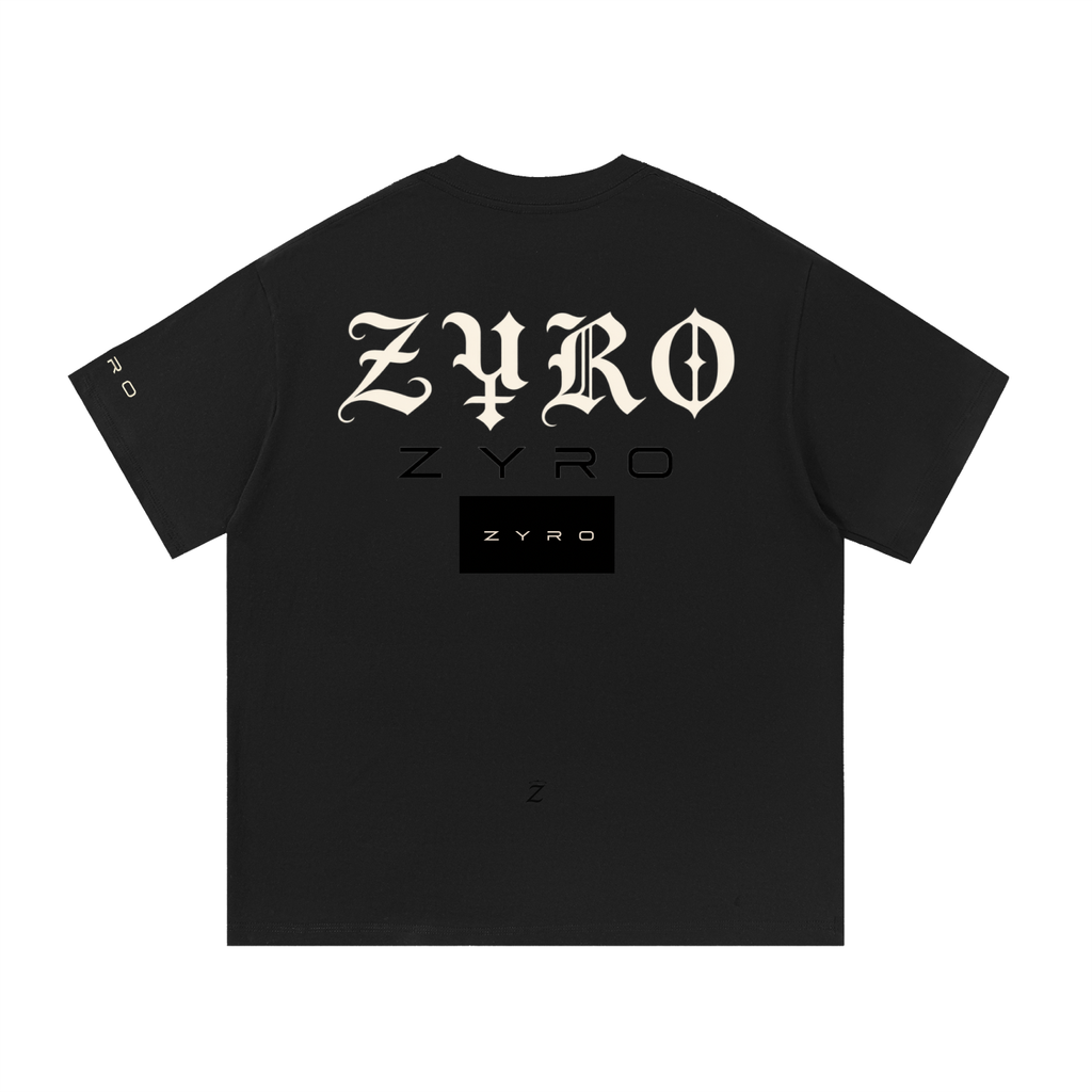 ZYRO Black Tee (GREEK)
