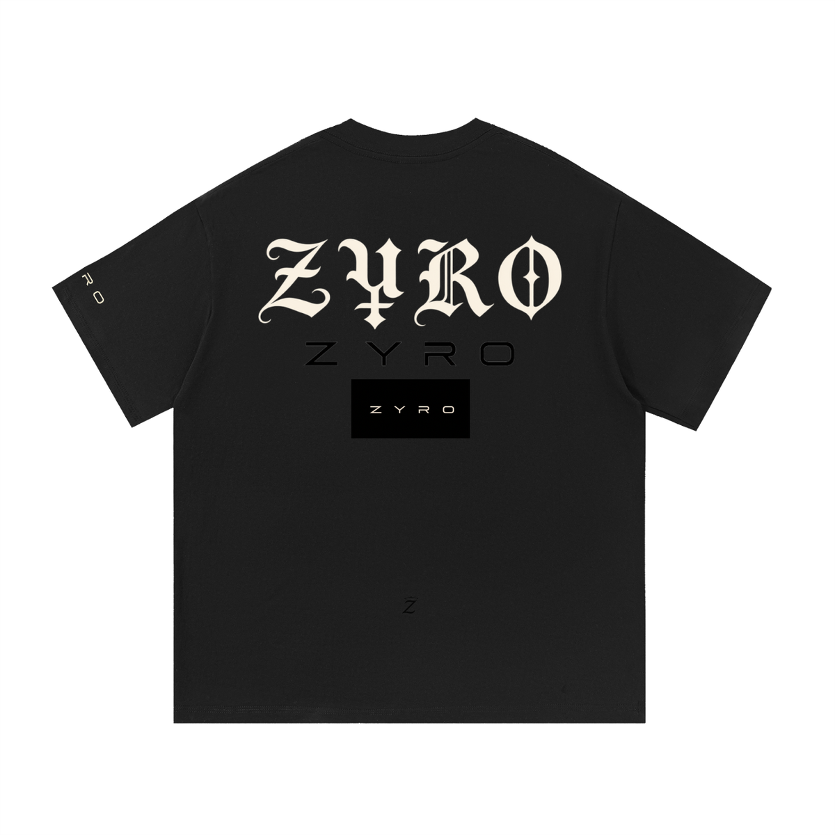 ZYRO Black Tee (GREEK)