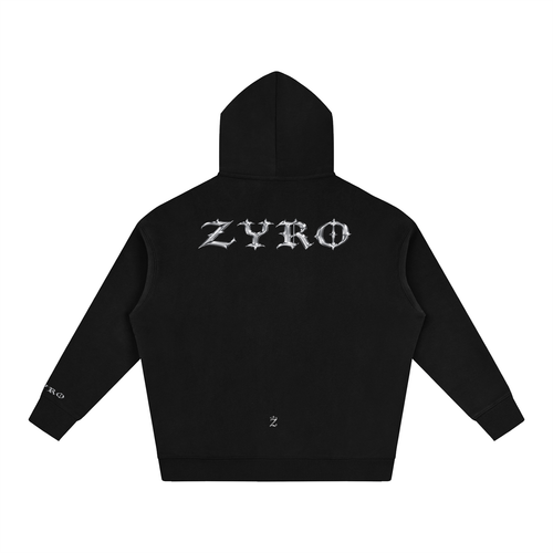 ZYRO Black Hoodie (CHROME)