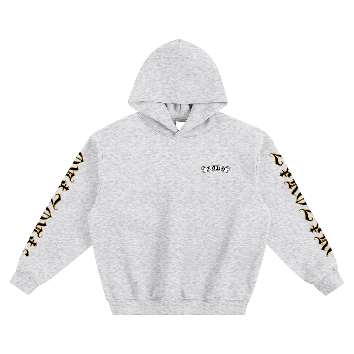ZYRO Grey Hoodie (GREEK) 2.0