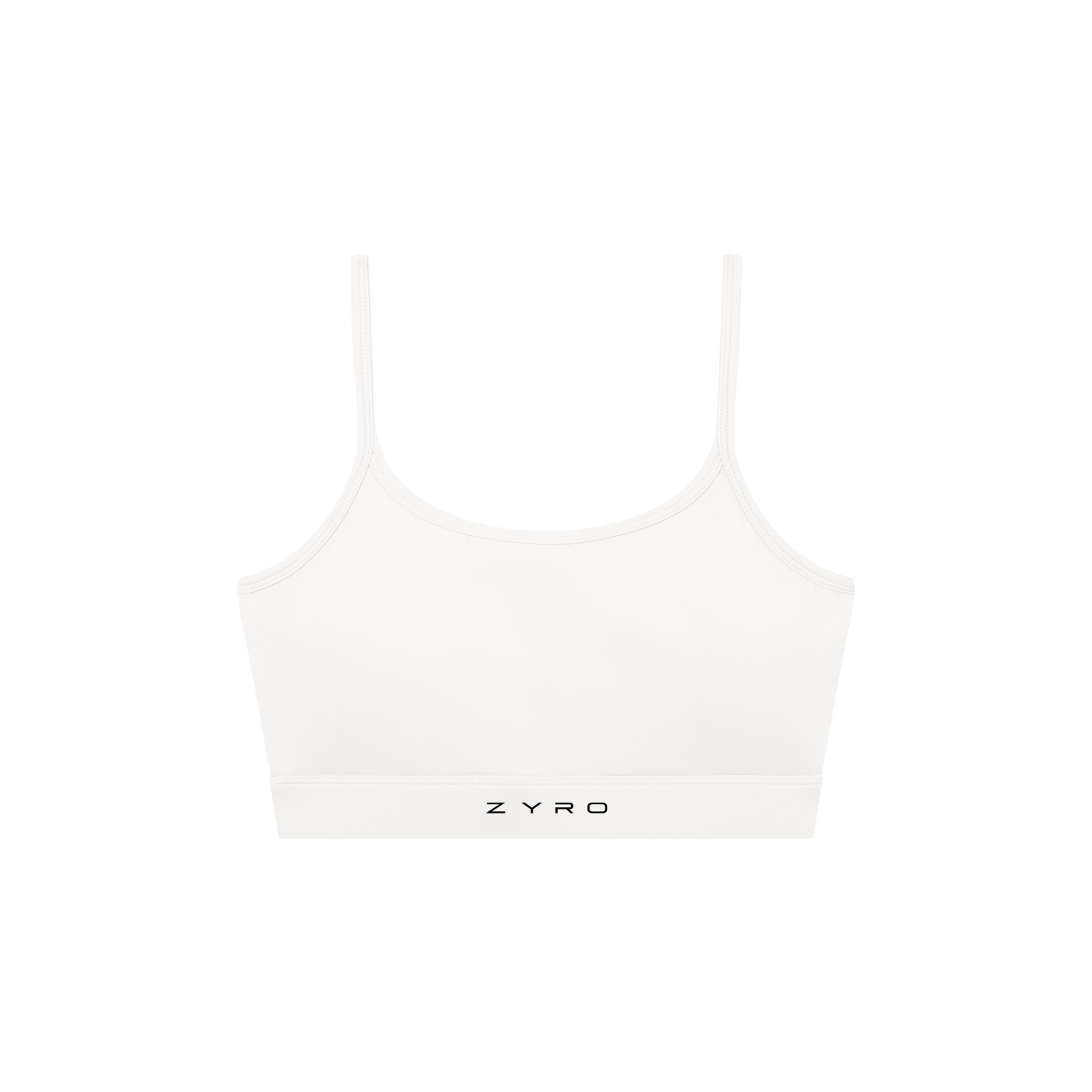 ZYRO Woman's White Sports Bra (OG)