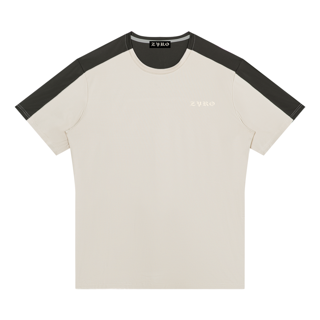 ZYRO Beige&Black Mens Tee (GREEK)