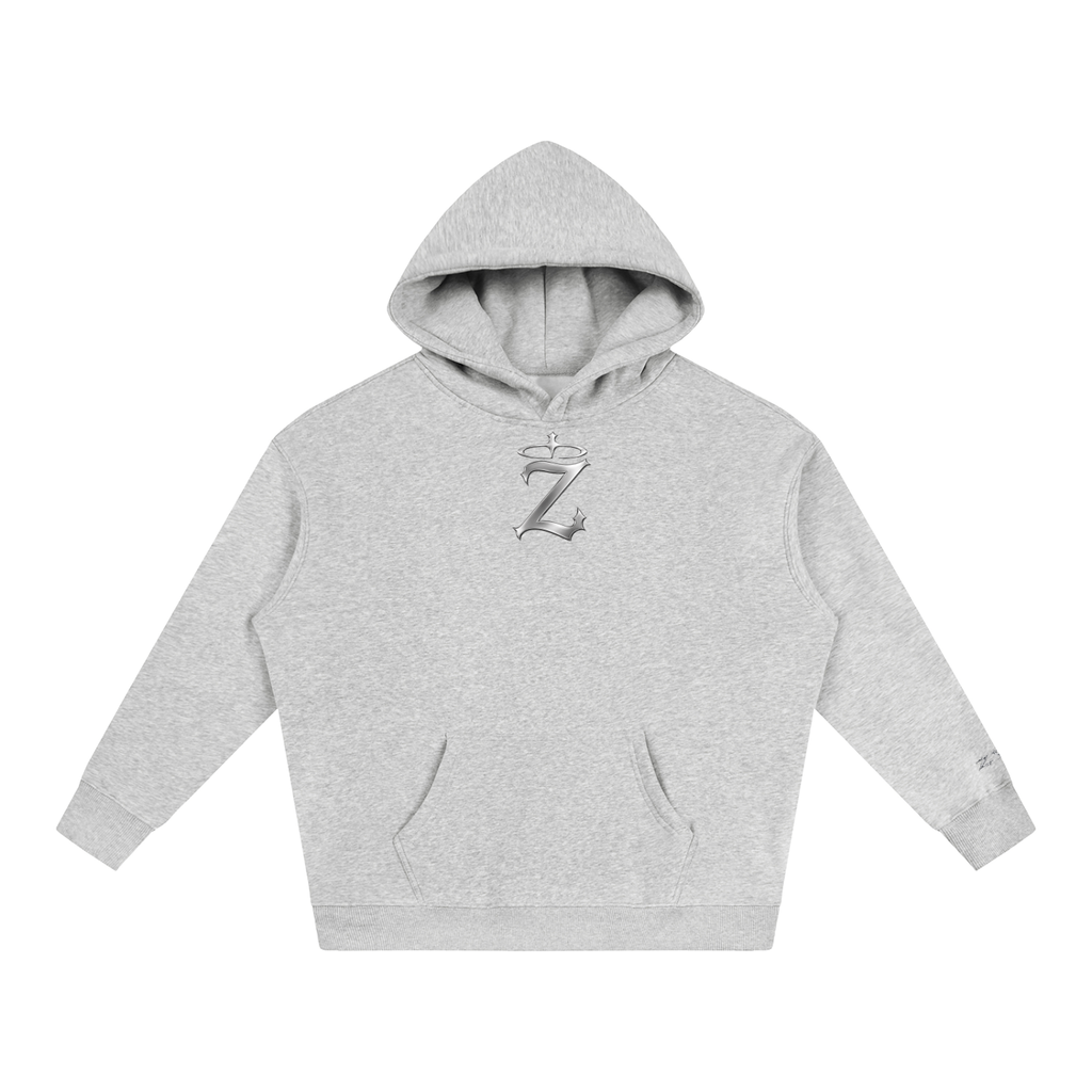 ZYRO Grey Hoodie (CHROME)