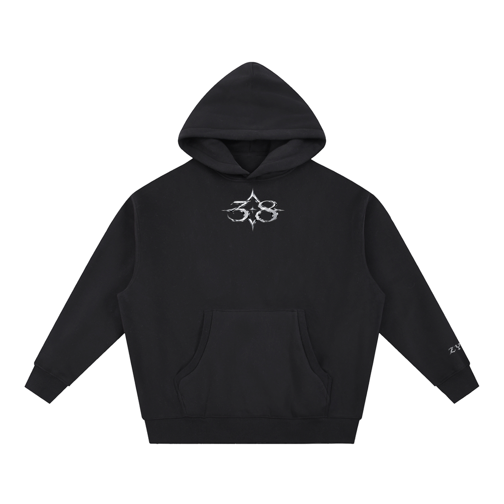 ZYRO Black Hoodie (3.8)